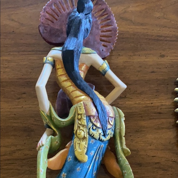 Vintage Balinese Peacock Dancer - Picture 6 of 11